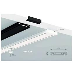 RIEL MAGNETICO SLIM BLANCO 3MT DC48V CON ENDCAP 