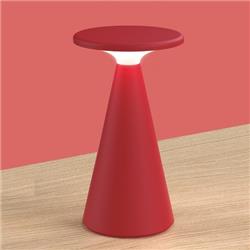 LAMPARA DE MESA SPACE ROJA 1.6W 2700K 160LM 5V 1A IP44 180º 