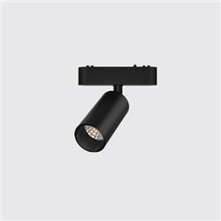CABEZAL SIMPLE MOVIL NEGRO 24º 7W 2700K 370LM 