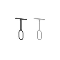 ACCESORIO PARA BARRAL DE PLACARD ALUMINIO