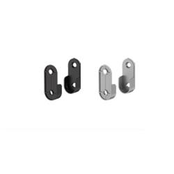 ACCESORIO PARA BARRAL DE PLACARD NEGRO