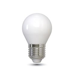LAMPARA LED GOTA VIDRIO MILKY 4W 2700K 400LM NO DIMERIZABLE E27