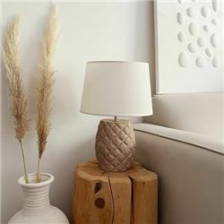 LAMPARA DE MESA DUBAI CERAMICA ARENA E27