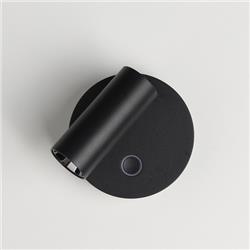 APLIQUE ELFR NEGRO CON INTERRUPTOR 3.3W 3000K DIMERIZABLE