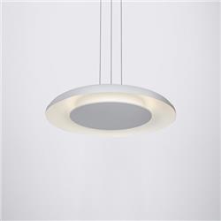 COLGANTE FUN BLANCO 40CM DIAMETRO CON DIFUSOR 30W DIMERIZABLE