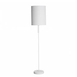 LAMPARA DE PIE SOFI MADERA Y METAL BLANCA 