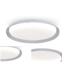 PLAFON SMOKY GRIS 45W 2700/4000/6000K CRI>90 50CM DIAMETRO