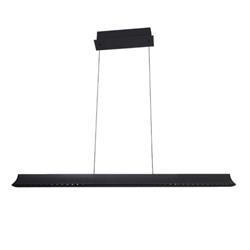 COLGANTE LIFT SUBE/BAJA NEGRO 38W TOUCH DIMERIZABLE 1240MM LARGO