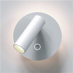 APLIQUE GENIUSR DUAL BLANCO BASE REDONDA 3+6W 2700/4000K DIMERIZABLE