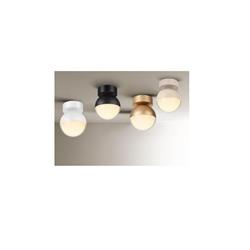 PLAFON CIRCLE NEGRO LED 11W 3000K