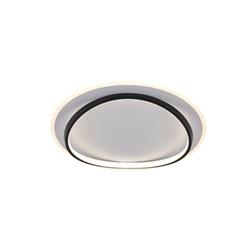PLAFON BEES ALUMINIO NEGRO 40W BLANCO DINAMICO 