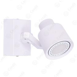 APLIQUE SHEILA BLANCO 1 LUZ GU10 CON INTERRUPTOR