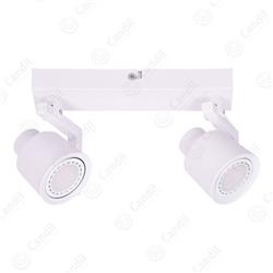 APLIQUE SHEILA BLANCO 2 LUCES GU10