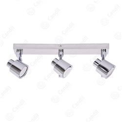 APLIQUE SHEILA CROMO 3 LUCES GU10