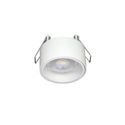 SEMI EMBUTIDO LUKKA ALUMINIO BLANCO ANTIDESLUMBRANTE GU10 