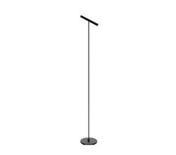 LAMPARA DE PIE WIPI NEGRA 29º 9W 2700K 504LM IP20