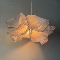 COLGANTE MAGNOLIA VUAL DE LINO ENGOMADO 60CM E27