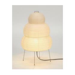 LAMPARA DE PIE MISHURAN S PAPEL DE ARROZ BEIGE + HIERRO E27 