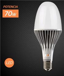LAMPARA LED FLOWER 70W CALIDA 6000L E40 50000 HS.
