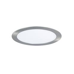 EMBUTIDO FLAT NIQUEL REDONDO 6W 3000K 360LM