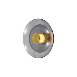 APLIQUE PEBE VIDRIO HUMO 10W BLANCO DINÁMICO