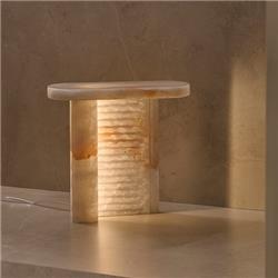 LAMPARA DE MESA VICTORIA PIEDRA NATURAL 6W 220V