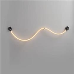 APLIQUE LED VIVO NEGRO 30W BLANCO DINÁMICO