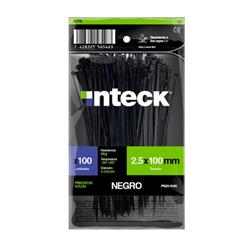 PACK 100 PRECINTOS NEGRO 4,8MM X 200MM (PROTECCION UV)