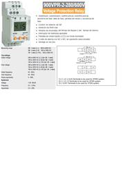 RELE FF/A/B/ASIM/SEC/FREC.3P+N DIG. 900VPR-2 SELEC