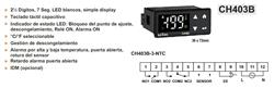 REG.TEMP.CH-403B-3 h/100°C C/NTC FR/CA 2R c/ALARMA