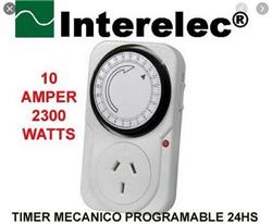 INTERRUPTOR HORARIO ENCHUFABLE MECANICO TS-MA2