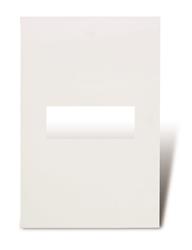 TAPA LUJO 1 MODULO   5X10 BLANCO SIGLO XXI 4131