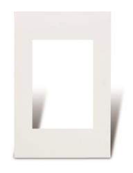 TAPA LUJO 4 MODULOS   5X10 BLANCO SIGLO XXI 4134