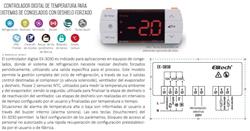 REG.TEMP. EK-3021+2NTC 2Relés+Descong+Buzzer