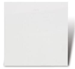 TAPA LUJO CIEGA  5X5 BLANCO SIGLO XXI 4140