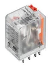 RELE 4I/5A 220VCA C/LED DRM570730LT (=7197)