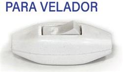 PERILLA TORPEDO PARA VELADOR BLANCA