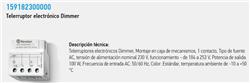 RELE IMPULSO+DIMER 1591.8.230.000  230V P/LED